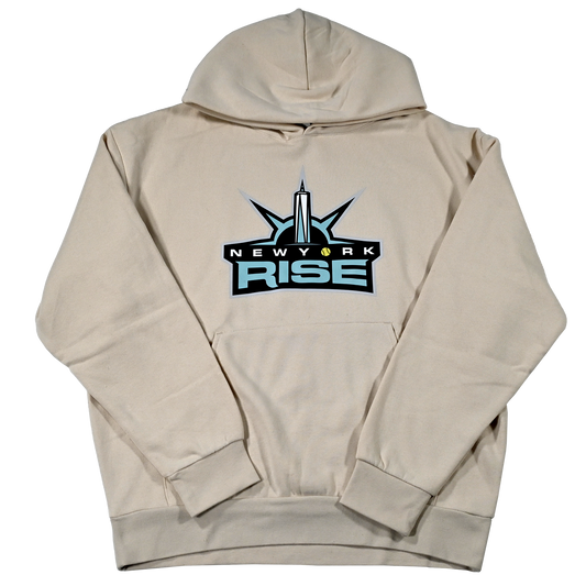 Rise -  Logo Ivory Hoodie