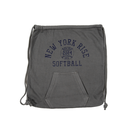 Rise - Arch Logo Grey Drawstring Bag