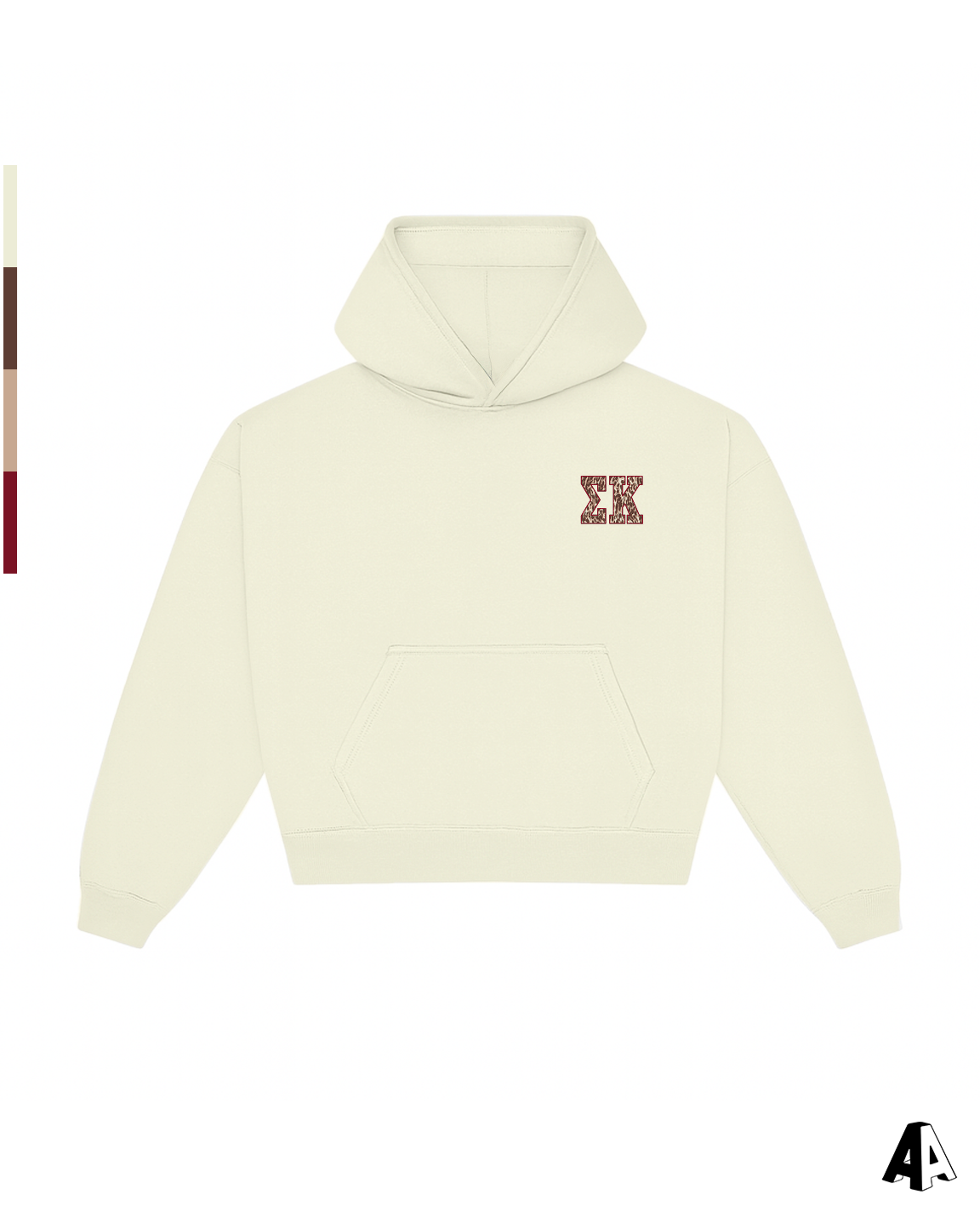 Cheetah Ivory Hoodie